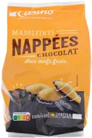 Madeleines nappées chocolat