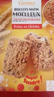 Biscuits matin moelleux saveur fruits rouges