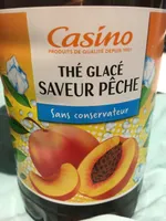 Thé glacé saveur peche