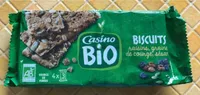 Biscuits raisins, graines de courge, sésame