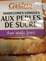 Madeleines Longues aux Perles de Sucre