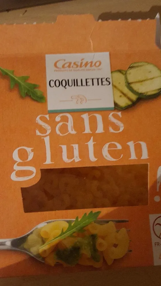 Coquilletes sans gluten