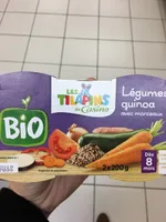 Légumes, quinoa Bio avec morceaux - Dès 8 mois BIO