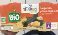 Légumes Pâtes et Poulet avec morceaux - Dès 8 mois BIO