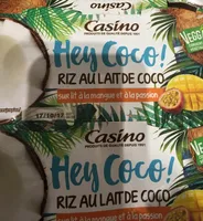 Hey Coco ! Riz au lait de coco sur lit à la mangue et à la passion