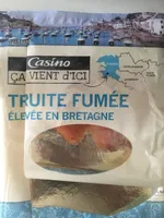 Truite fumée élevée en eau douce en Bretagne