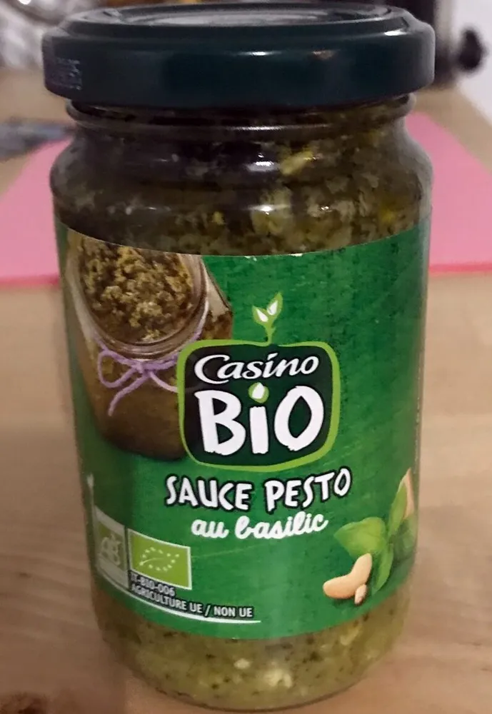 Sauce pesto au basilic