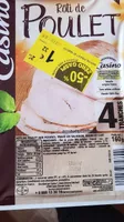 Rôti de poulet viande 100% filet qualité supérieure.