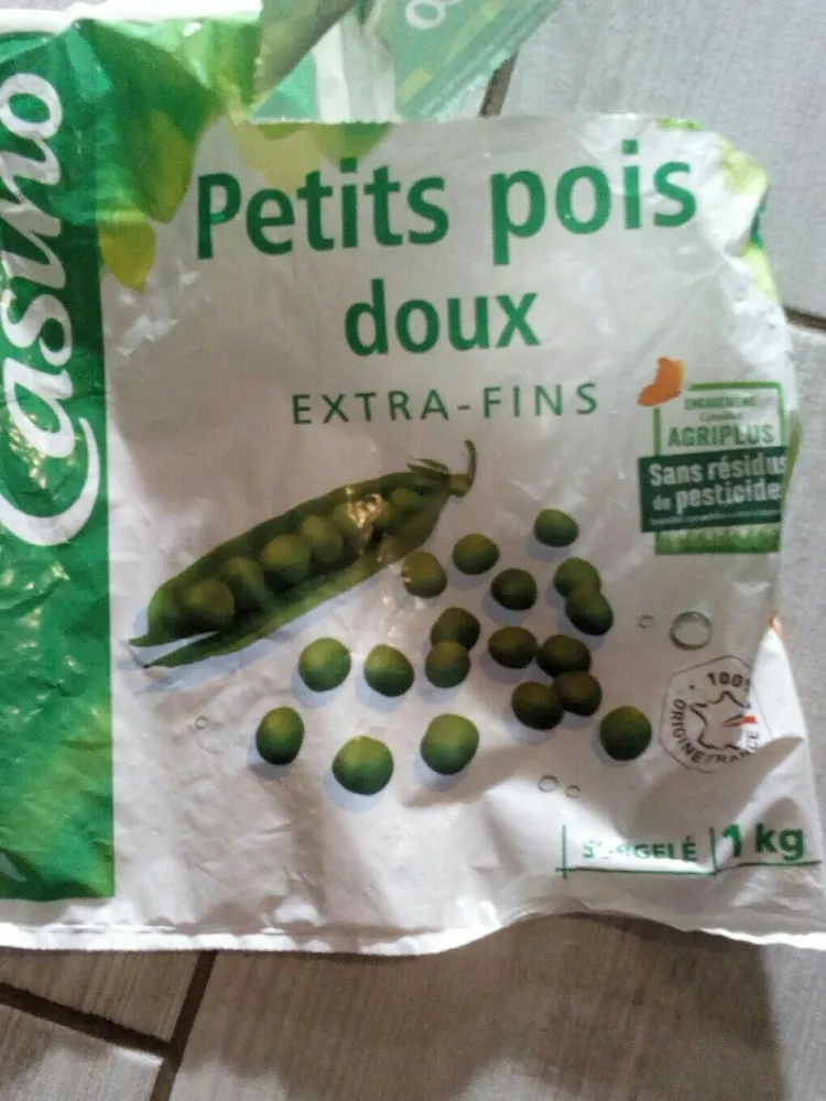 Petits pois doux extra-fins