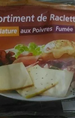 Assortiment de Raclettes Nature, aux Poivres, Fumée