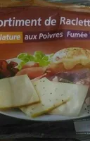 Assortiment de Raclettes Nature, aux Poivres, Fumée