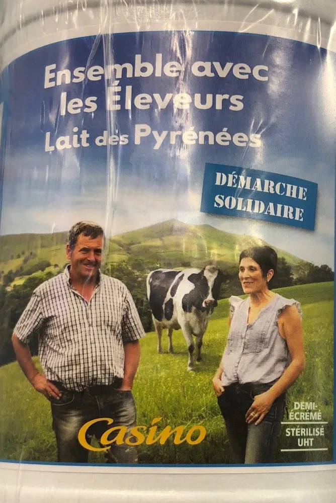Ensemble avec les éleveurs Lait des Pyrénées