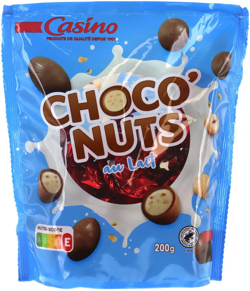 Choco'Nuts au lait