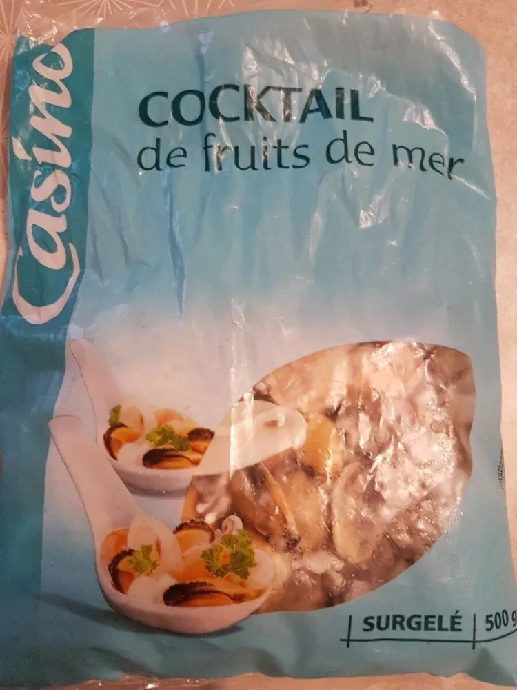 Cocktail de fruits de mer