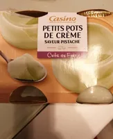 Petit pot de crème saveur pistache