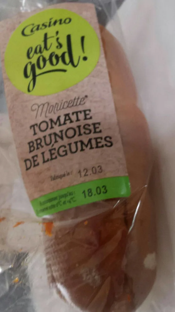 Tomate brunoise de légumes
