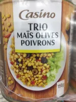 Maïs olives poivrons