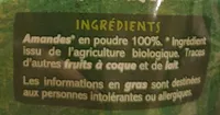Amandes en poudre bio