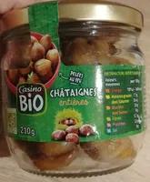 Châtaignes entières