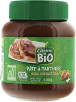 Pâte à tartiner BIO aux noisettes sans huile de palme