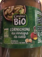 Cornichons au vinaigre de cidre bio