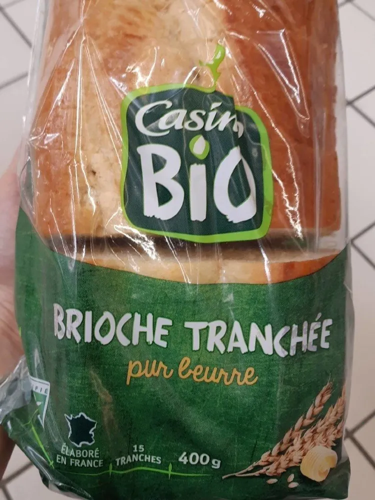 brioche tranchée