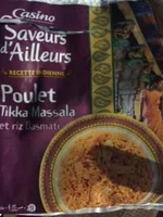 Poulet Tikka Massala et riz Basmati