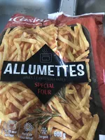 Frites allumettes au four surgelées