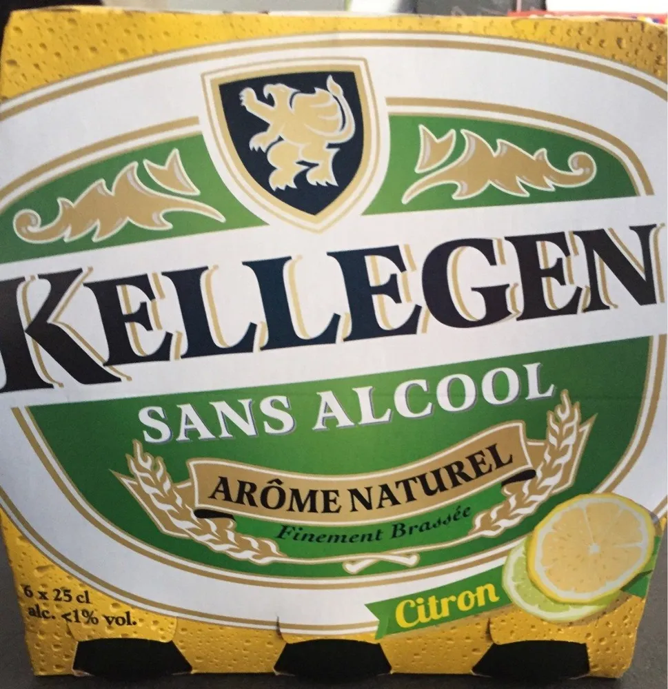 Bière Kellegen sans alcool aromatisée citron - 6x25cl