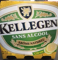 Bière Kellegen sans alcool aromatisée citron - 6x25cl