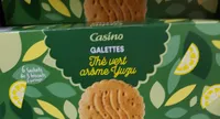 Galettes Thé vert Goût Yuzu