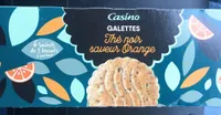 Galettes Thé noir saveur Orange