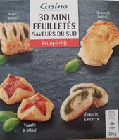 30 mini feuilletes saveurs du sud