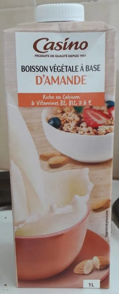 Boisson végétale Amande