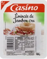 Emincés de jambon cru