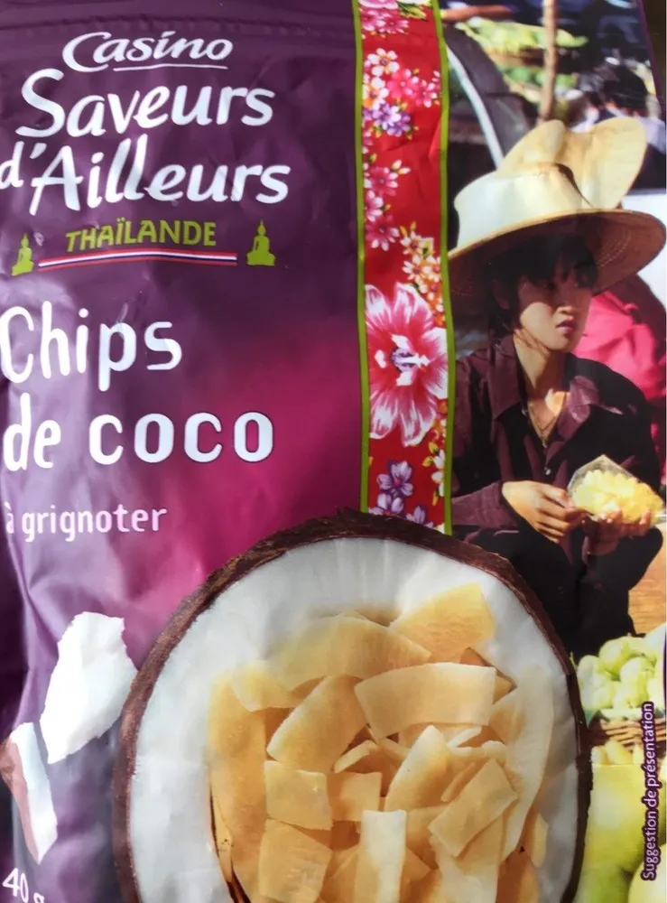 chips de coco