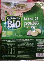 Blanc de poulet Bio qualité supérieure