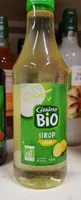 Sirop de Citron bio au sucre de canne