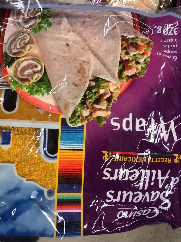 Galettes wraps x6