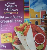 Kit crunchy fajitas