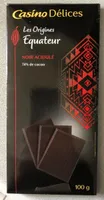Chocolat noir 74% Equateur - Acidulé