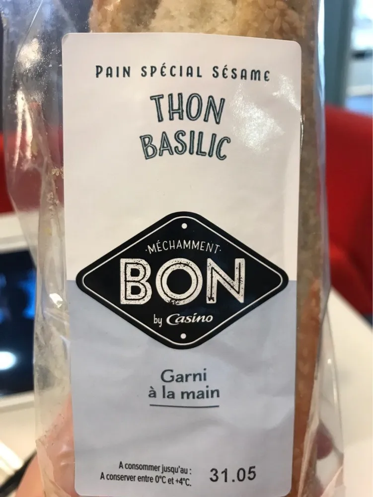 Pain thon basilic