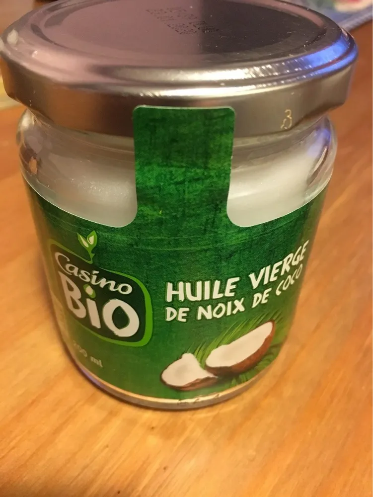 Huile vierge de noix de coco bio