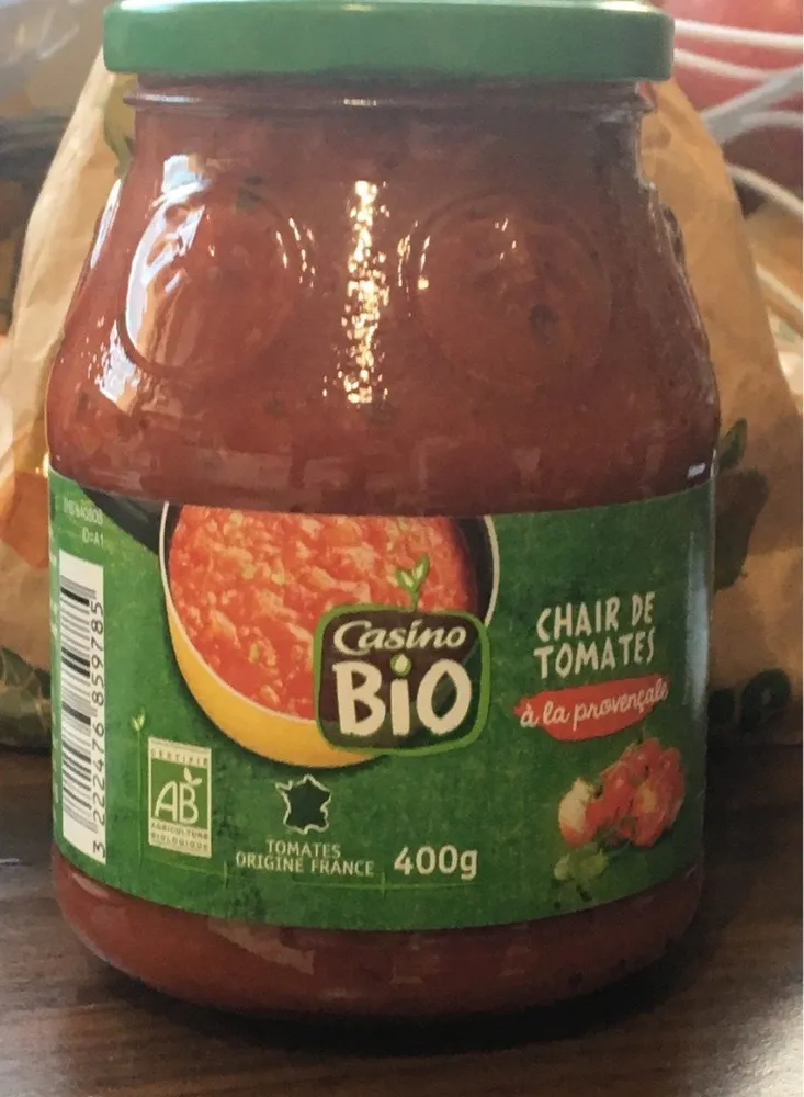 Chair de tomates à la provençale bio