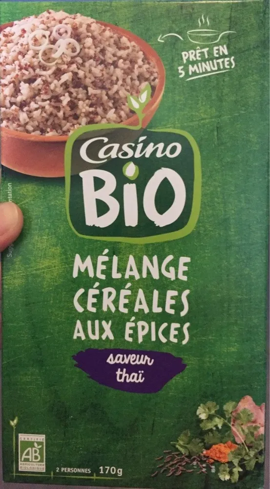 Mélange de céréales et épices saveur thaï
