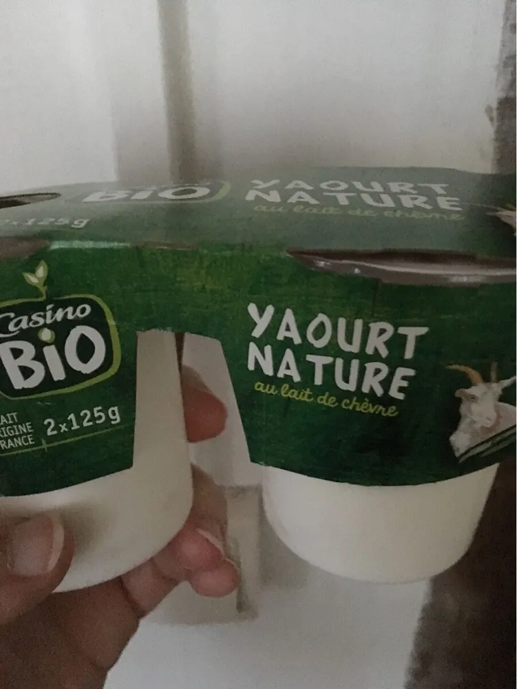 YAOURT NATURE au lait de chèvre
