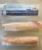 Dos de colin d'Alaska MSC