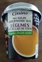 Ma soupe gourmande aux légumes et lait de coco, gingembre citronnelle coriandre