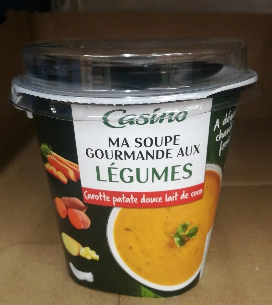 Ma soupe gourmande aux légumes Carotte patate douce lait de coco