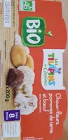 Choux-fleurs Pommes de terre Boeuf avec morceaux - Dès 8 mois BIO